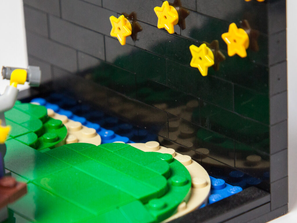 Stargazing Lego project by Door County Bricks