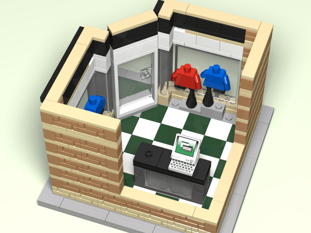 On Deck Outlet Store Lego design render