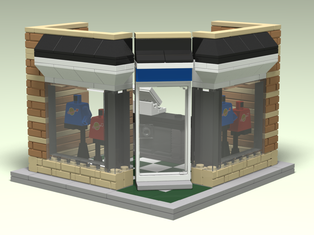 On Deck Outlet Store Lego design render