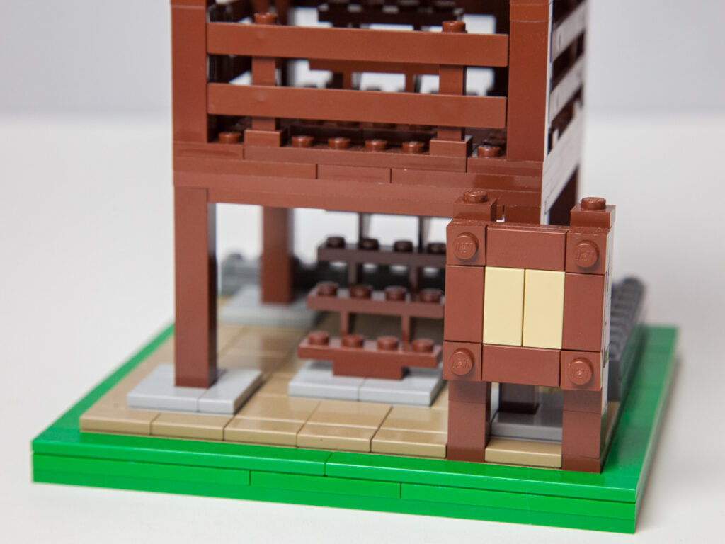Eagle Tower Lego design by Door County Bricks