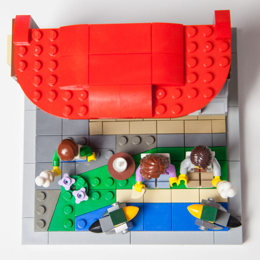 Not Licked Yet Lego project by Door County Bricks