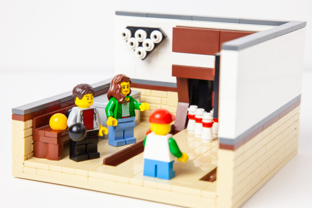 Sister Bay Bowl Lego photo by Door County Bricks