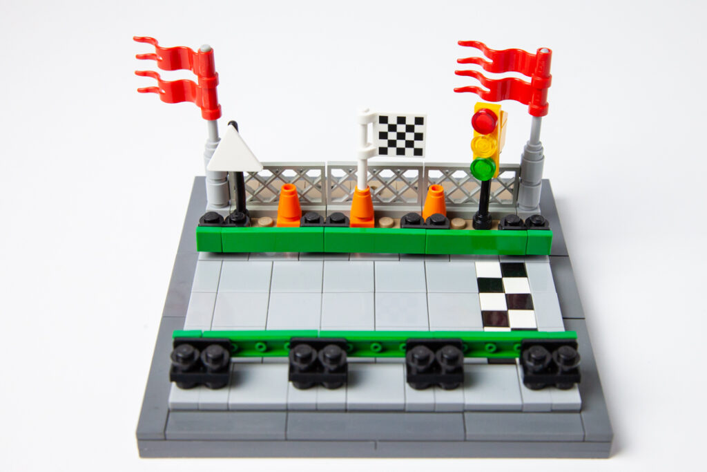 Go Kart Track Lego project by Door County Bricks
