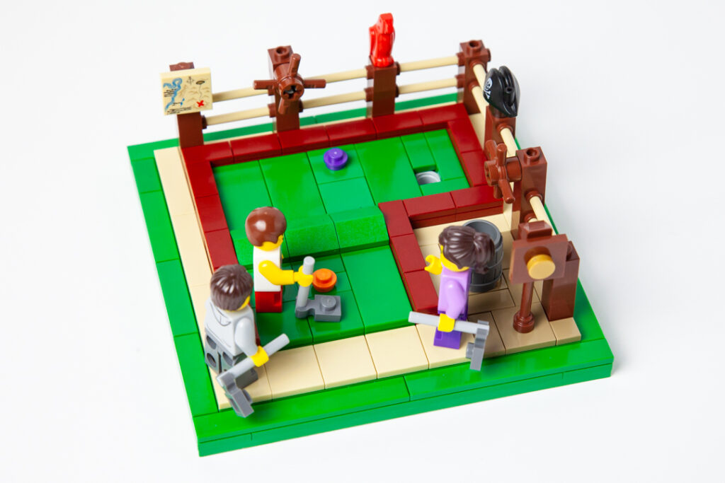 lego mini golf