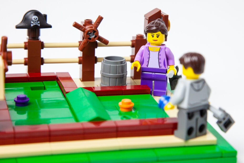 Lego mini golf project by Door County Bricks