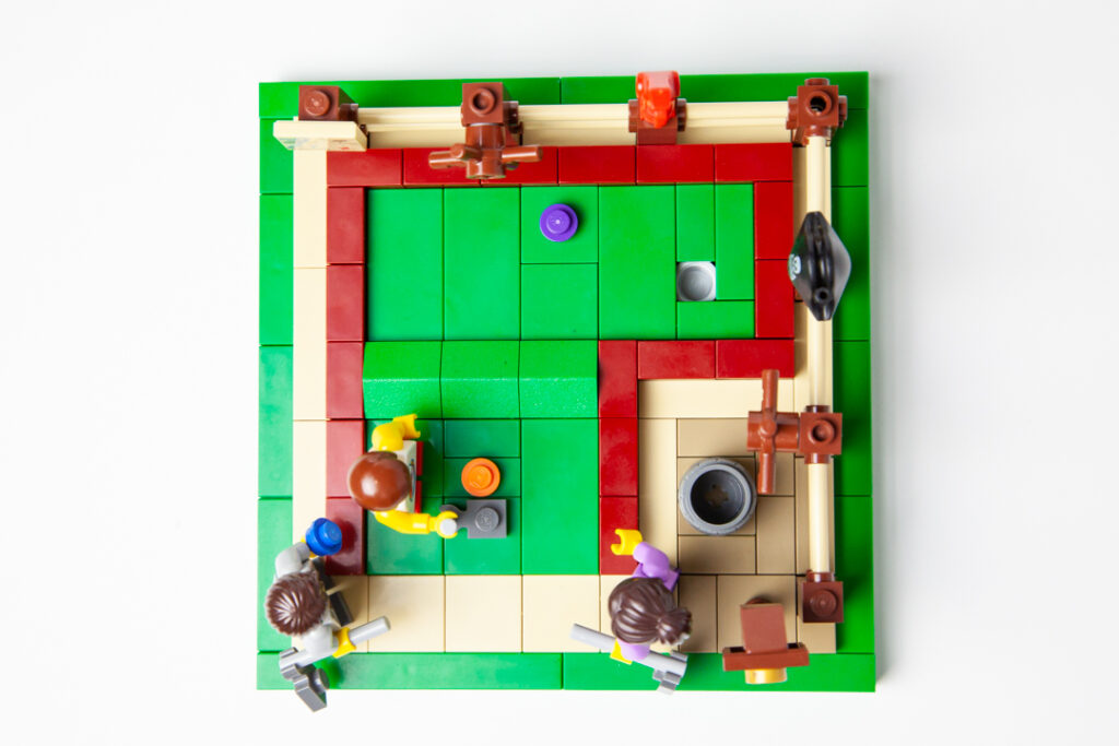 Lego mini golf project by Door County Bricks