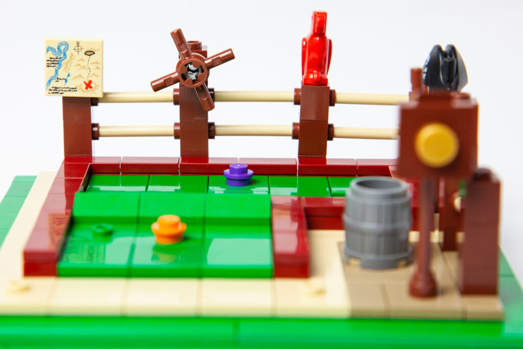 Lego mini golf project by Door County Bricks