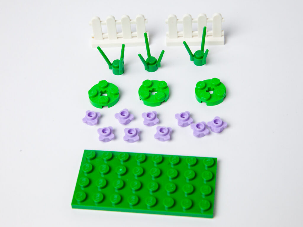 Mini Lavender Field custom Lego kit by Door County Bricks