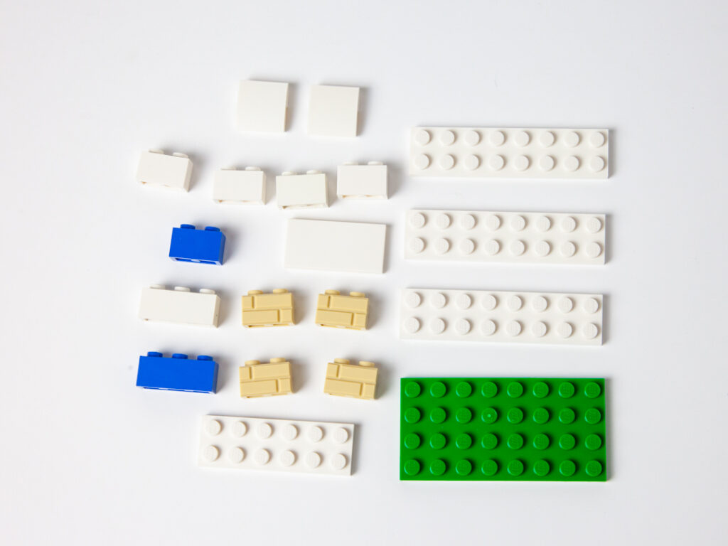 Mini Door County Sign custom Lego kit by Door County Bricks