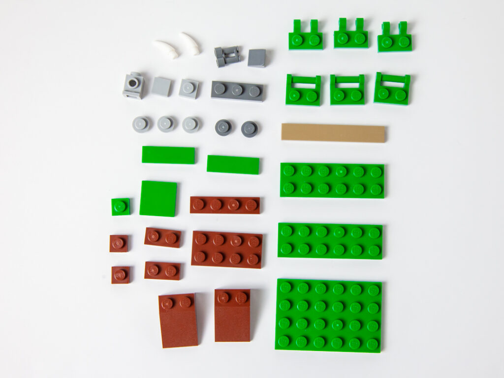 Mini Lego goat kit by Door County Bricks